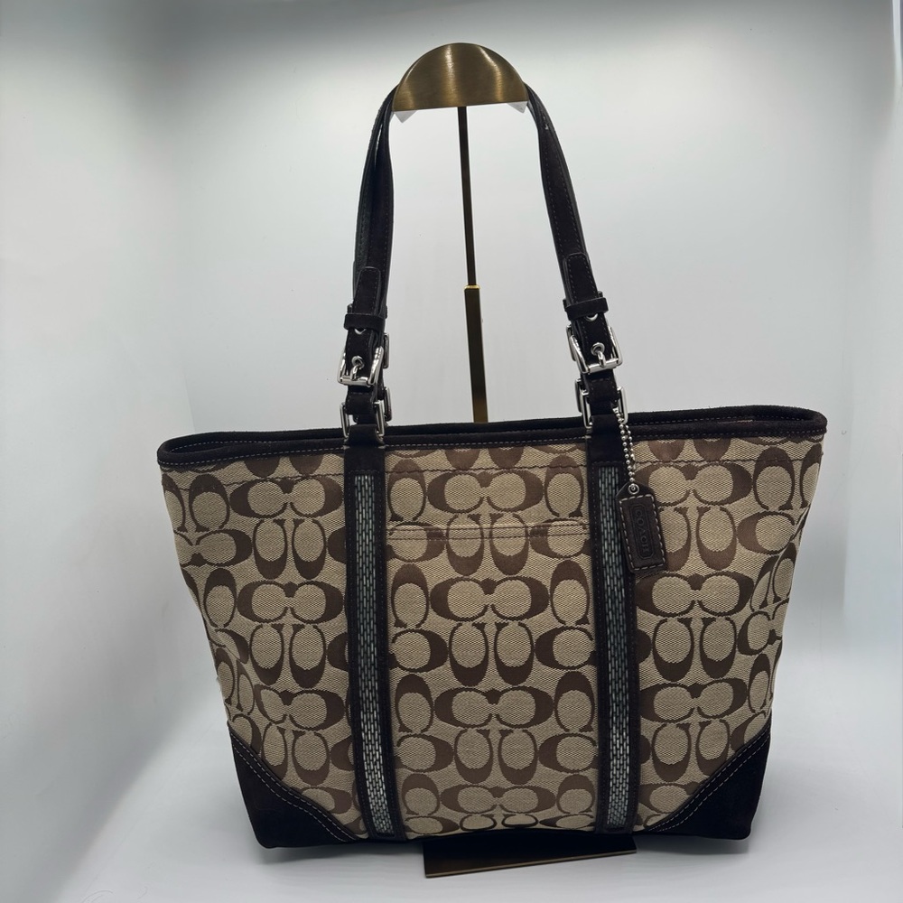 Coach Brown Tote Bag - Picture 2 of 12